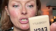I think I have found my favorite foundation! ##HoodaBeauty##Foundation##EasyBlur##Makeup##Hooda##FullCoverage##FoundationApplication##FoundationHacks##FYP##Review##KJHApproved@Huda Beauty