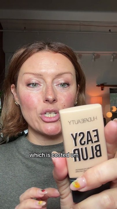 I think I have found my favorite foundation! ##HoodaBeauty##Foundation##EasyBlur##Makeup##Hooda##FullCoverage##FoundationApplication##FoundationHacks##FYP##Review##KJHApproved@Huda Beauty