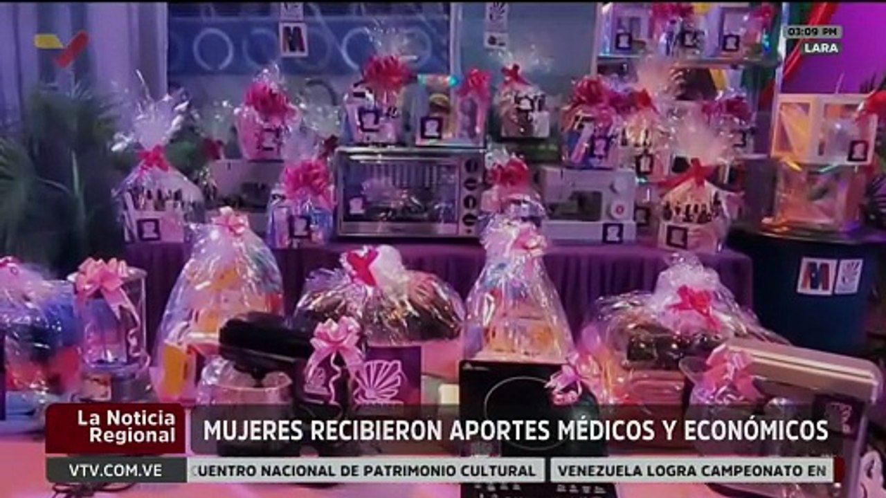 Lara | Más de 200 mujeres de Iribarren fueron favorecidas con aportes médicos y económicos