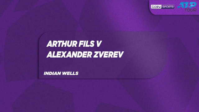 A. Fils vs. A. Zverev Match Highlights Indian Wells March 12, 2026