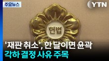 '재판 취소', 한 달이면 윤곽...각하 결정 사유 주목 / YTN