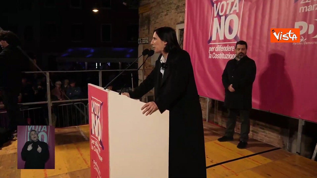 Referendum giustizia, Schlein: Mai chiesto voto contro Governo, ma su merito riforma che è sbagliata