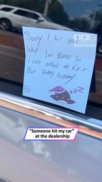 He Pretends Someone Hit His Car… The Reaction Is Priceless 😂|| Heartsome 💖