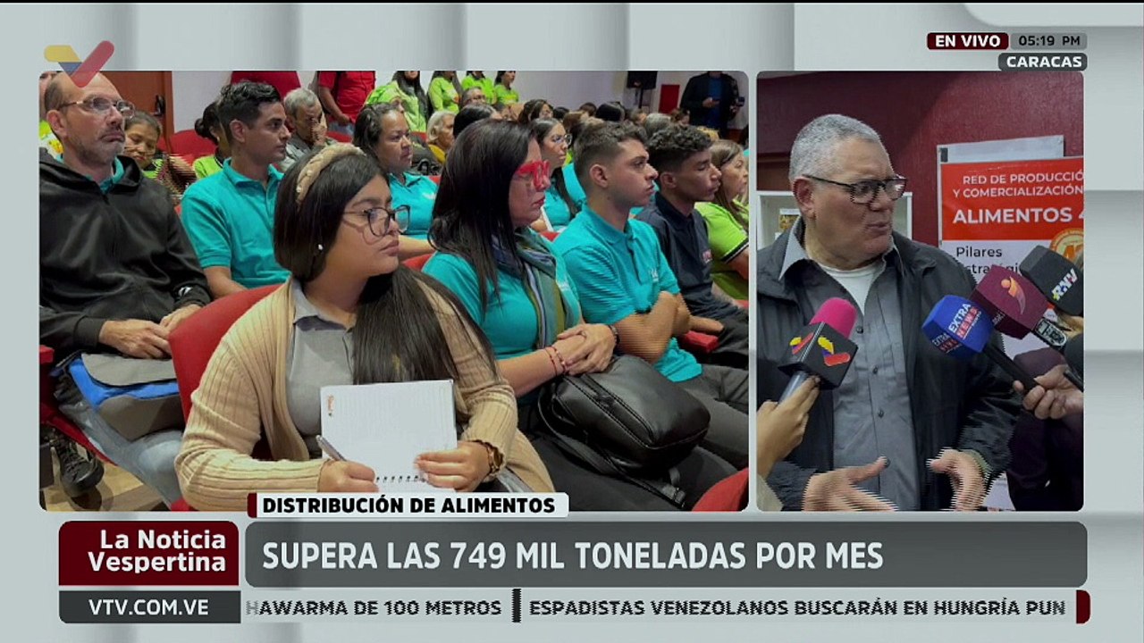 Min. Carlos Leal Tellería: niveles de abastecimiento en Venezuela alcanzan el 99.4%