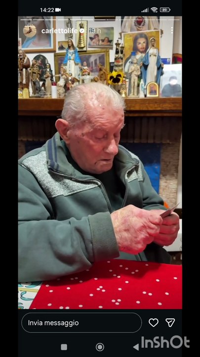 Carletto Life story con i nonni