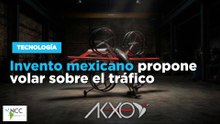 Invento mexicano propone volar sobre el tráfico