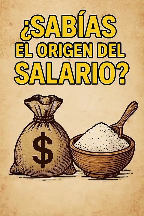 El salario nació de la sal: la historia detrás del dinero