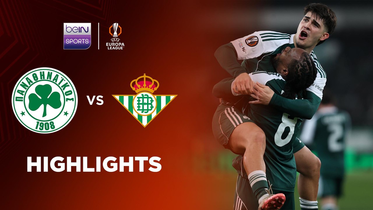 Panathinaikos 1-0 Real Betis | Europa League 25/26 Match Highlights