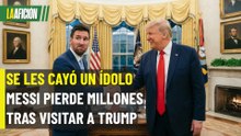 La polémica foto con Trump que le costó millones a Lionel Messi