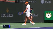 Sinner sweeps past Tien into Indian Wells semis
