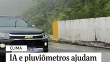 IA e pluviômetros ajudam a fechar rodovias antes de deslizamentos em SP