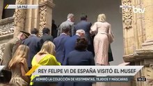 Rey de España admiró la diversidad cultural de Bolivia a través de una visita al Musef