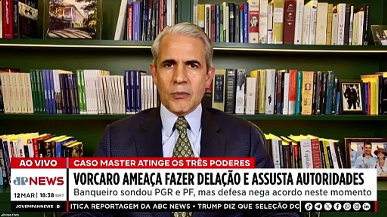 VORCARO PODE SER SOLTO? / DELAÇÃO PREOCUPA AUTORIDADES | OS PINGOS NOS IS - 12/03/26