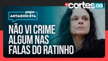 Janaina Paschoal diz que não viu crime na fala de Ratinho