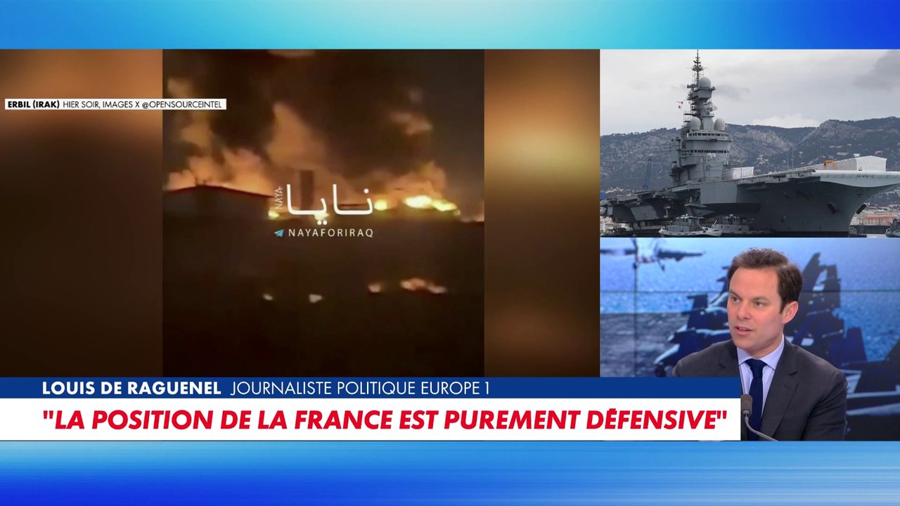 Louis de Raguenel : «La position défensive de la France est très difficile à tenir dans le temps»