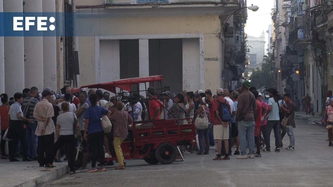 Imágenes de vida diaria en La Habana, Cuba