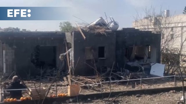 Un misil iraní impacta en un pueblo árabe del norte de Israel, con decenas de evacuados