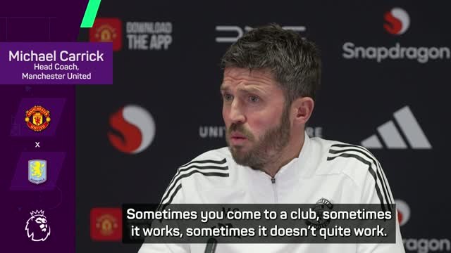 Carrick not surprised with Sancho's tough time at Manchester United