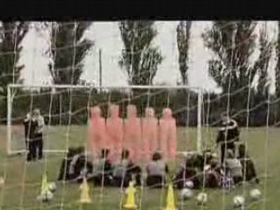 Entrainement Italiens