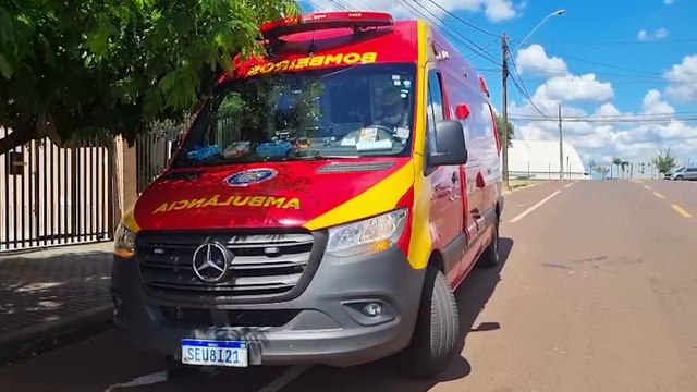 Idosa de 79 anos fica ferida após queda dentro de residência no bairro Floresta, em Cascavel