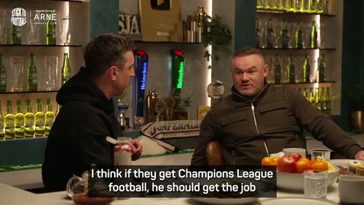 Rooney backs Carrick for Man United job with Champions League qualification