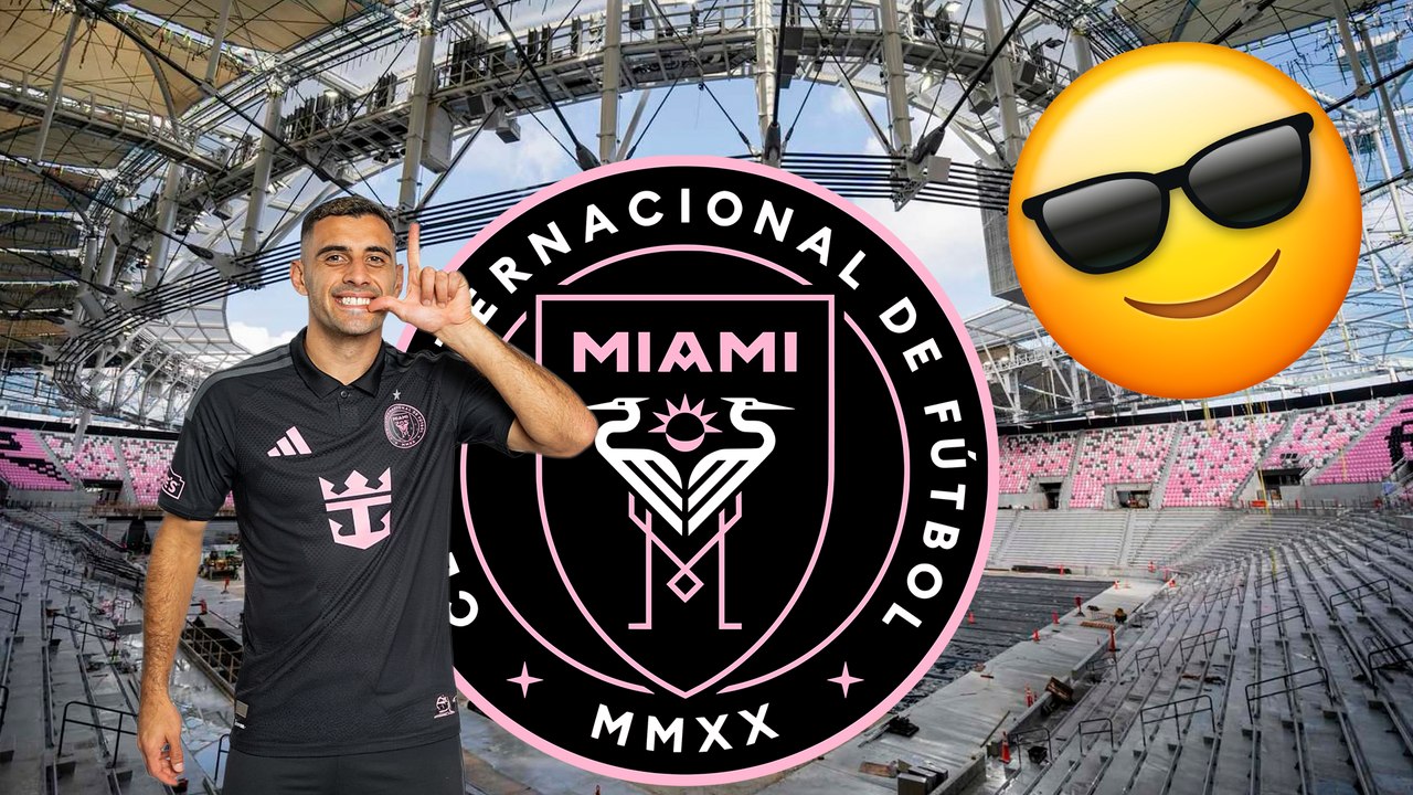 Germán Berterame presume visita al Nu Stadium, el nuevo estadio de Inter Miami