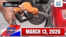 Unang Balita sa Unang Hirit: (Part 2) MARCH 13, 2026 [HD]