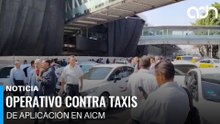 Así va el operativo contra taxis de aplicación en el Aeropuerto Benito Juárez