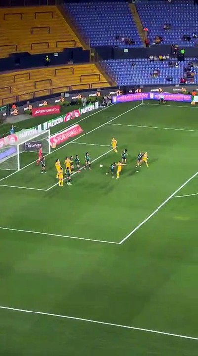 Goool de Greta Espinoza frente a Santos