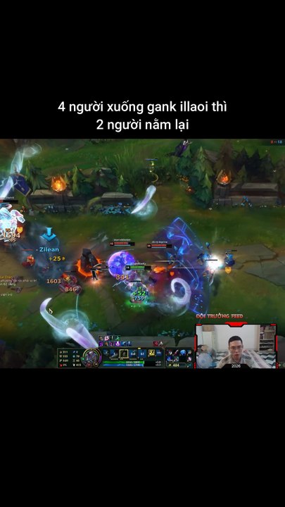 4 người xuống gank illaoi thì 2 người nằm lại #ornn #illaoi #lienminhhuyenthoai #leagueoflegends #knightriseky