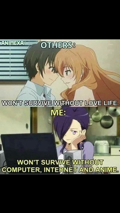 I can't live without you ☠️😂[Anime Funny Memes | Anime Moment]#animememes#animelovemoments#memes#new