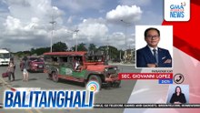 Panayam kay Sec. Giovanni Lopez, DOTr | Balitanghali