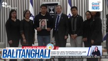 Israeli Amb. Kursh - Inaasikaso na ang pagpapauwi sa labi ng Pinay caregiver na nasawi sa gulo sa Middle East | Balitanghali