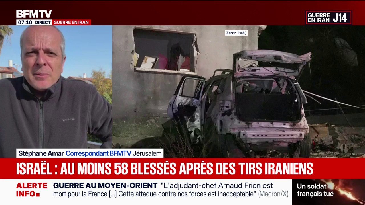 Guerre au Moyen-Orient: 58 blessés dans le nord d’Israël après une frappe iranienne, selon le Magen David Adom