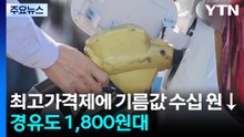 최고가격제 첫날 기름값 수십 원↓...경유도 1,800원대로 / YTN