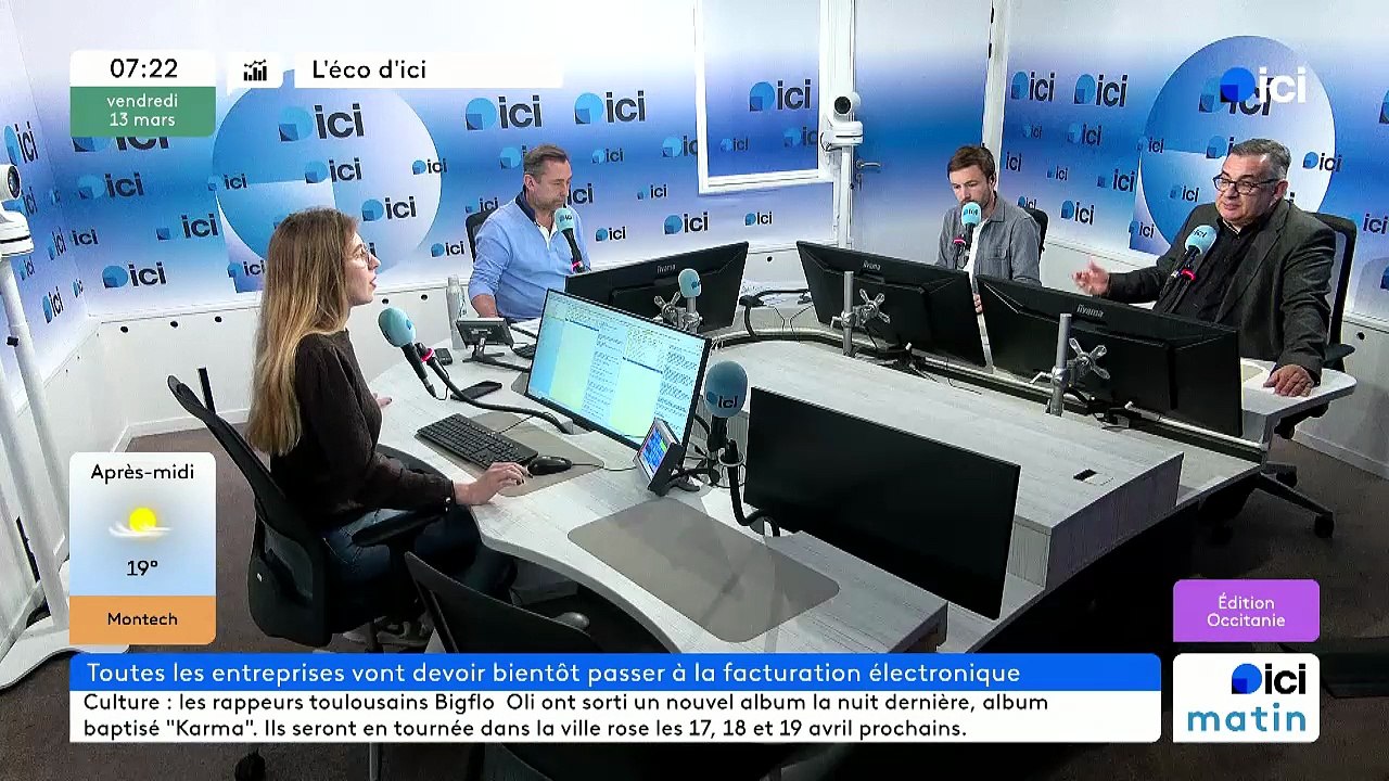 L'éco d'ICI - Eric Gillis, président de l'ordre des experts comptables d'Occitanie