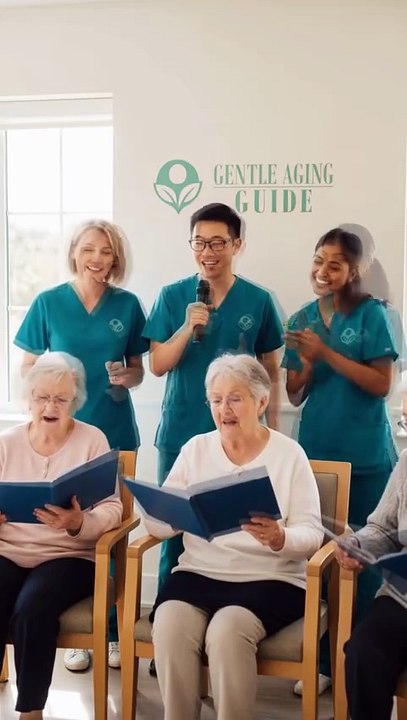 Music and Karaoke Sessions for Happy Seniors in Care Homes