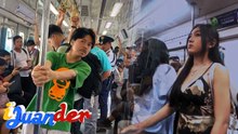 Empoy Marquez sinamahan ang Gen Z, na sumabak sa pagsakay ng LRT | I Juander