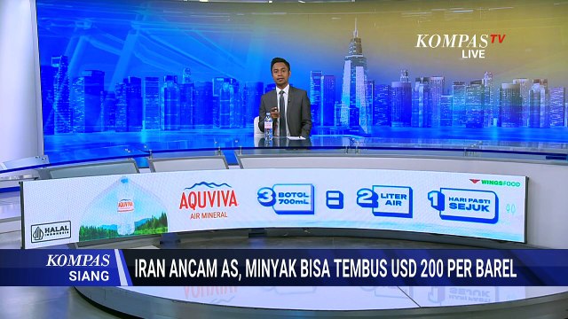 Iran-AS Saling Balas Serangan dan Ancaman, Harga Minyak Dunia Terancam Makin Meroket? | KOMPAS SIANG