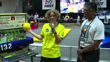 Hundreds of children battle it out in national robot showdown