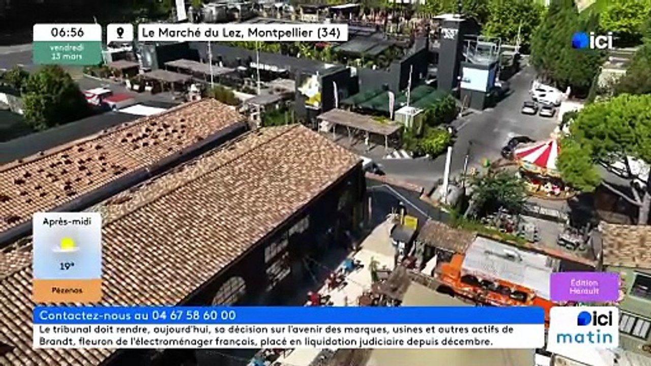 13/03/2026 - ici matin par ici Hérault en vidéo