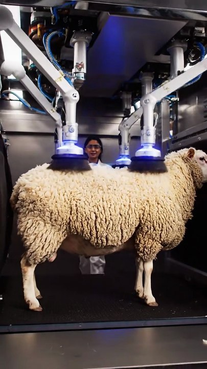 A_huge_machine_#how amazing #animals #sheep (4)