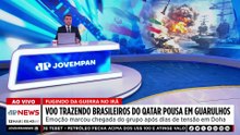 Primeiro avião com repatriados do Oriente Médio pousa em São Paulo