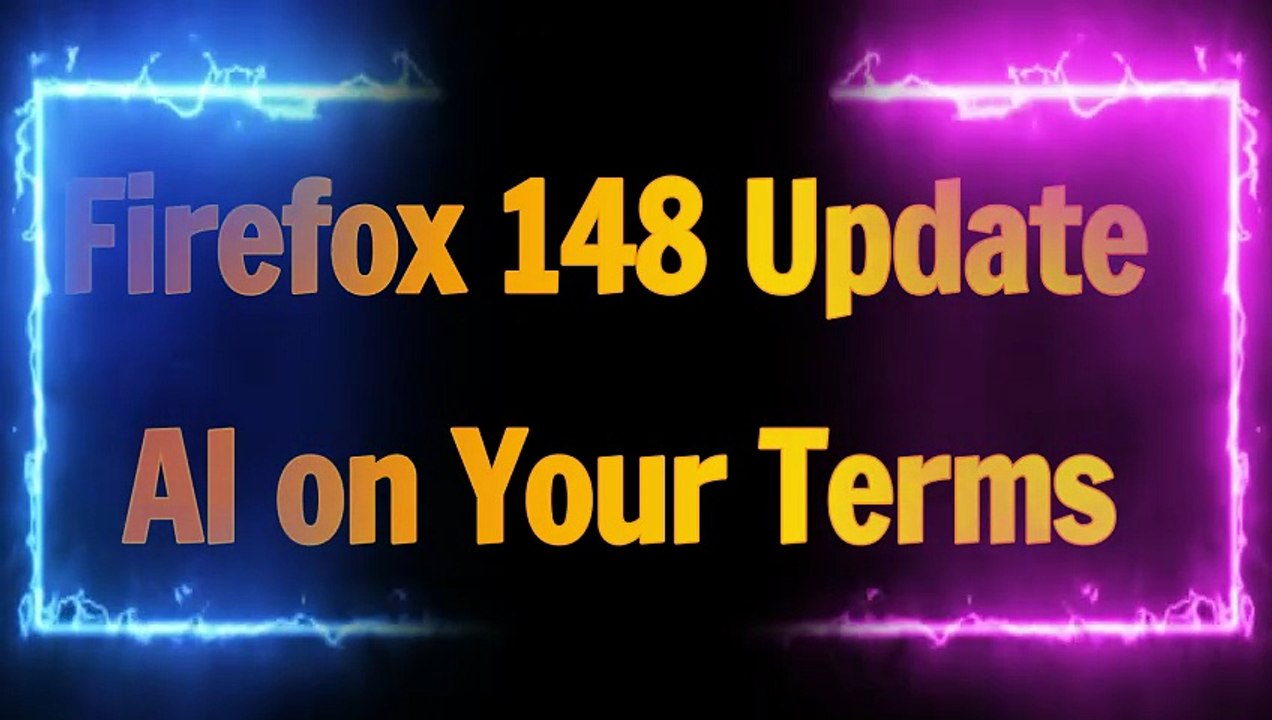 Firefox 148 Update |How to Block AI Features on Mozilla Firefox |How to Disable AI Features