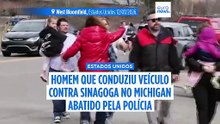 Homem que conduziu veículo contra sinagoga no Michigan morto pela polícia