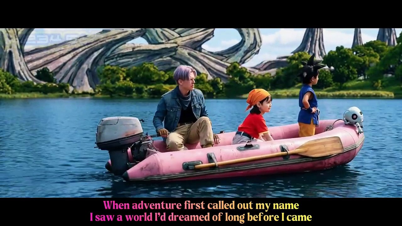 Dragon Ball GT Opening Live Action AI | Dan Dan Kokoro Hikareteku