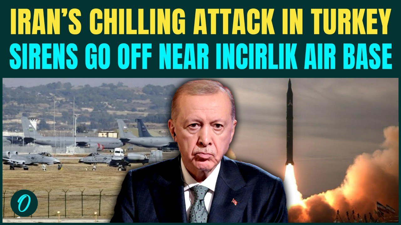 Iran BOMBS NATO Base- Turkey’s Incirlik Air Base ATTACKED By Iran’s Shahed Drones| CHILLING VIDEO