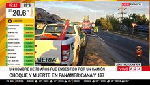 Tragedia en la Panamericana: un motociclista murió tras un choque