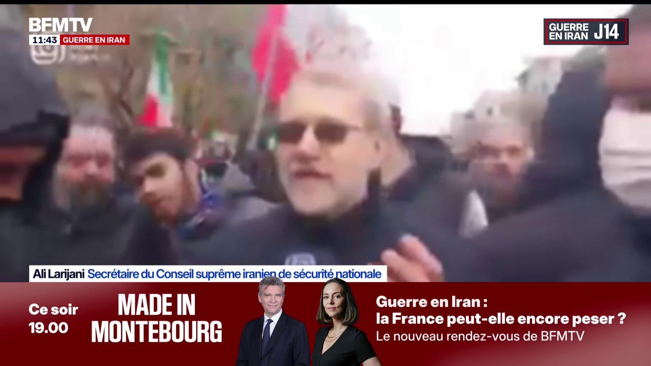 Guerre au Moyen-Orient: "Le problème de Trump c'est qu'il n'a pas toute sa tête", déclare Ali Larijani, secrétaire du Conseil suprême iranien de sécurité nationale