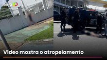 Suspeito é atropelado por viatura ao tentar fugir durante perseguição em Manaus (AM)